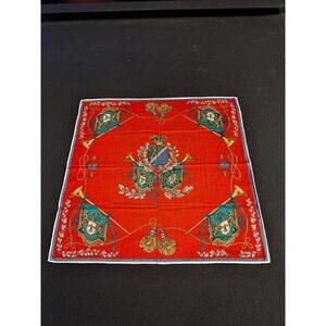Celine Trumpets Handkerchief Neckerchief Bandana Square